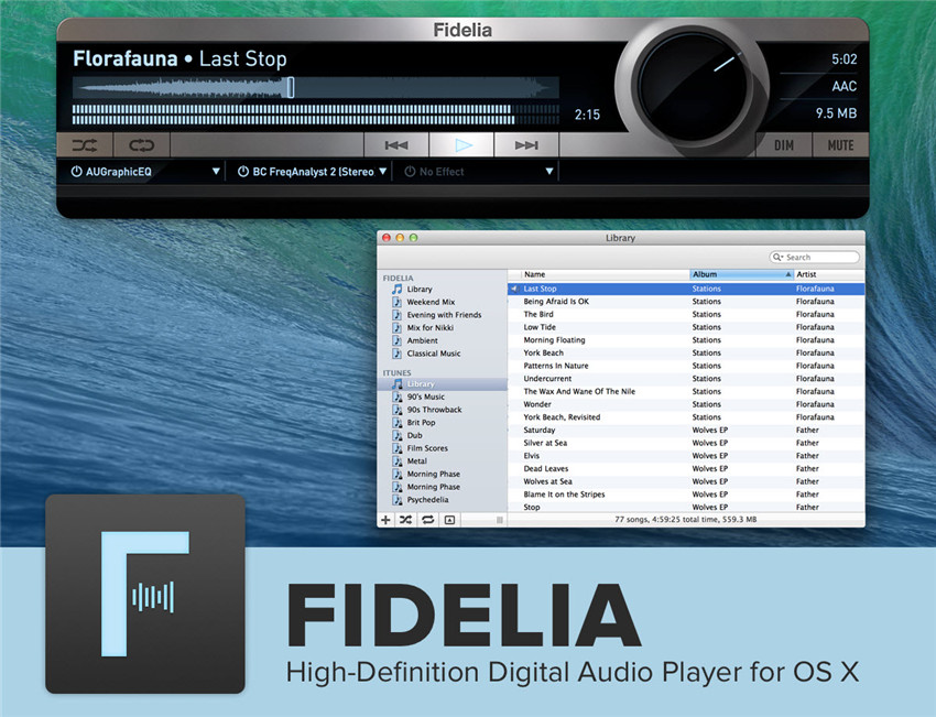 top rated music player for mac